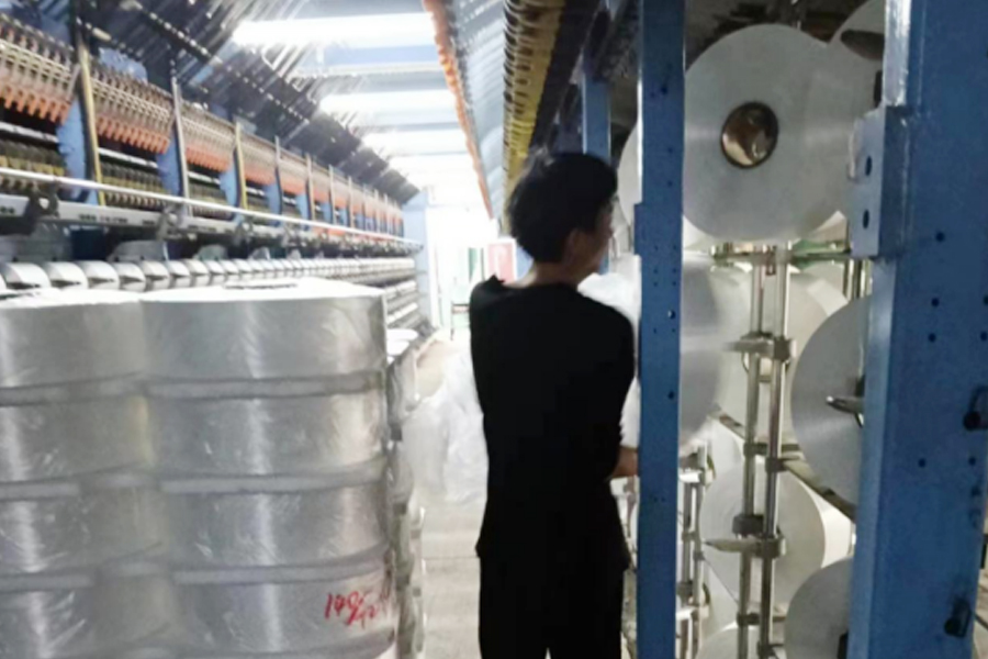 DTY-Produktionsdraht-Aufhängebereich