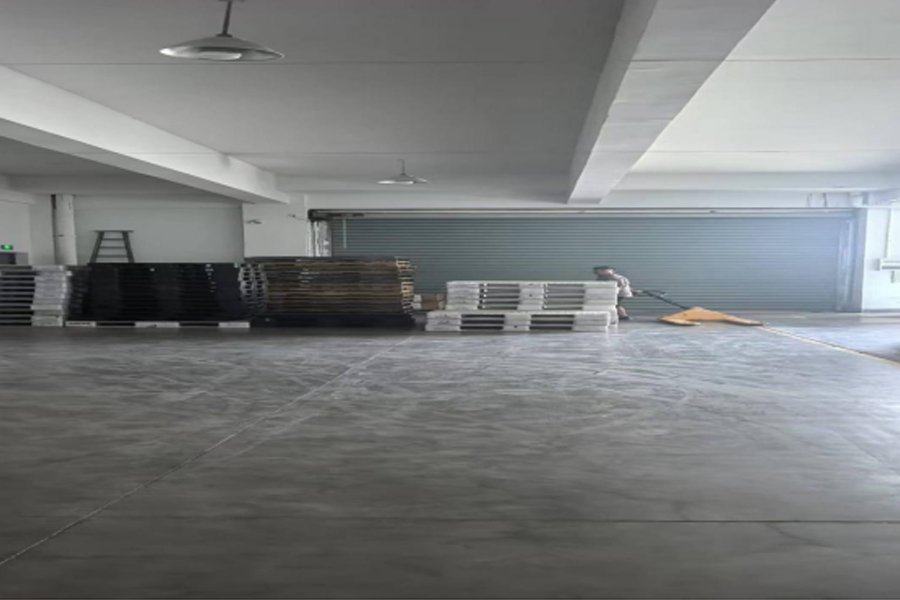 Bereich für die Herstellung von Hilfsstoffen für graue Stoffe