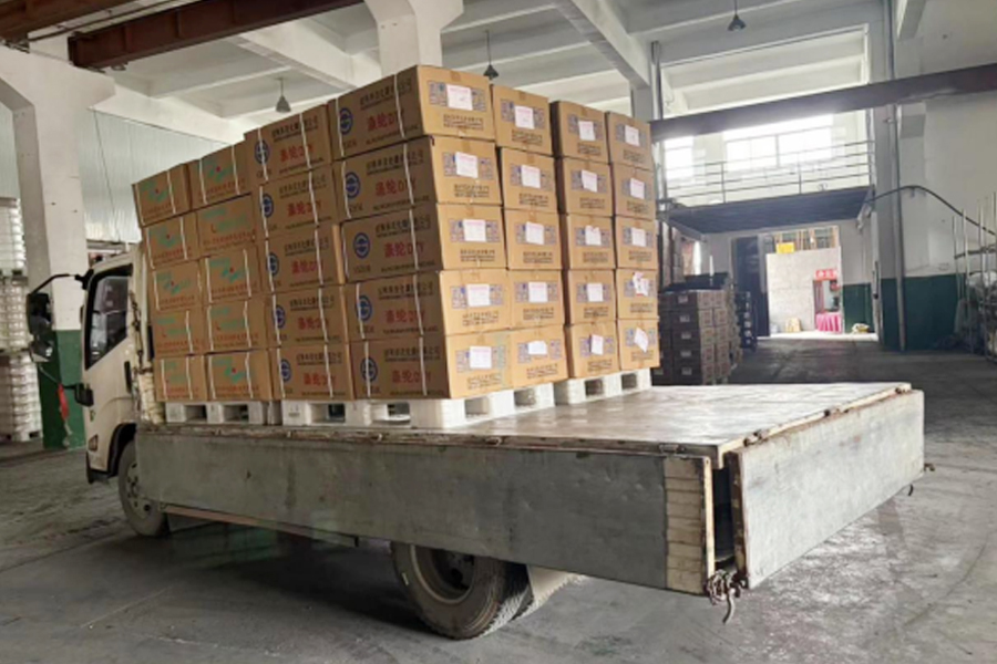 DTY-Produktionslager für Fertigprodukte