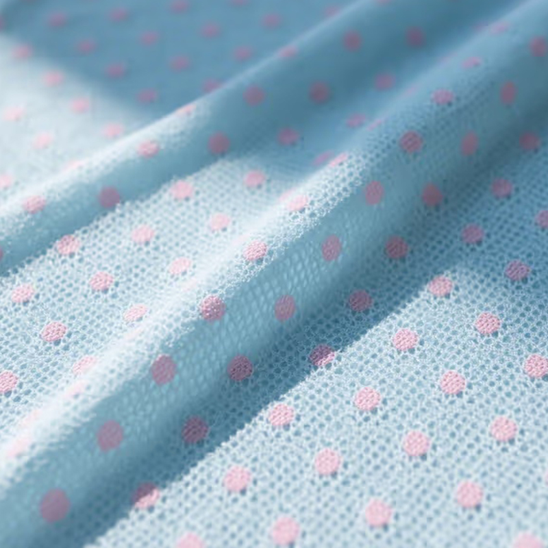 Gepunktetes Birdseye-Tuch