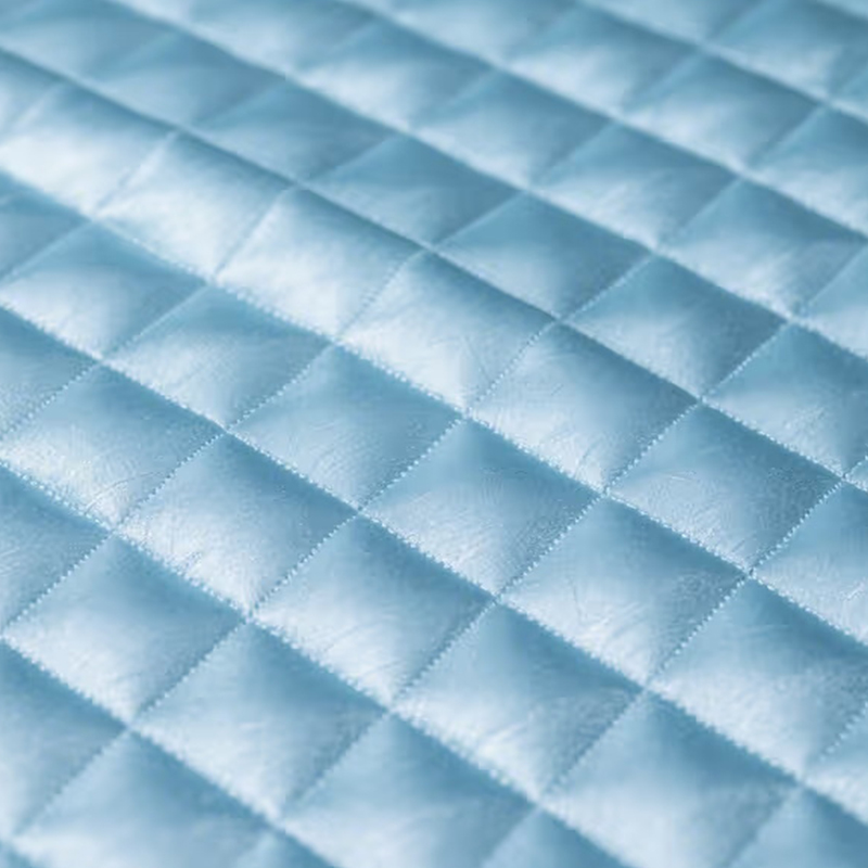 Karierter Brokatimitatstoff