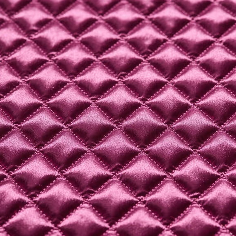 Imitation Brokat-Stoff mit Rautengitter